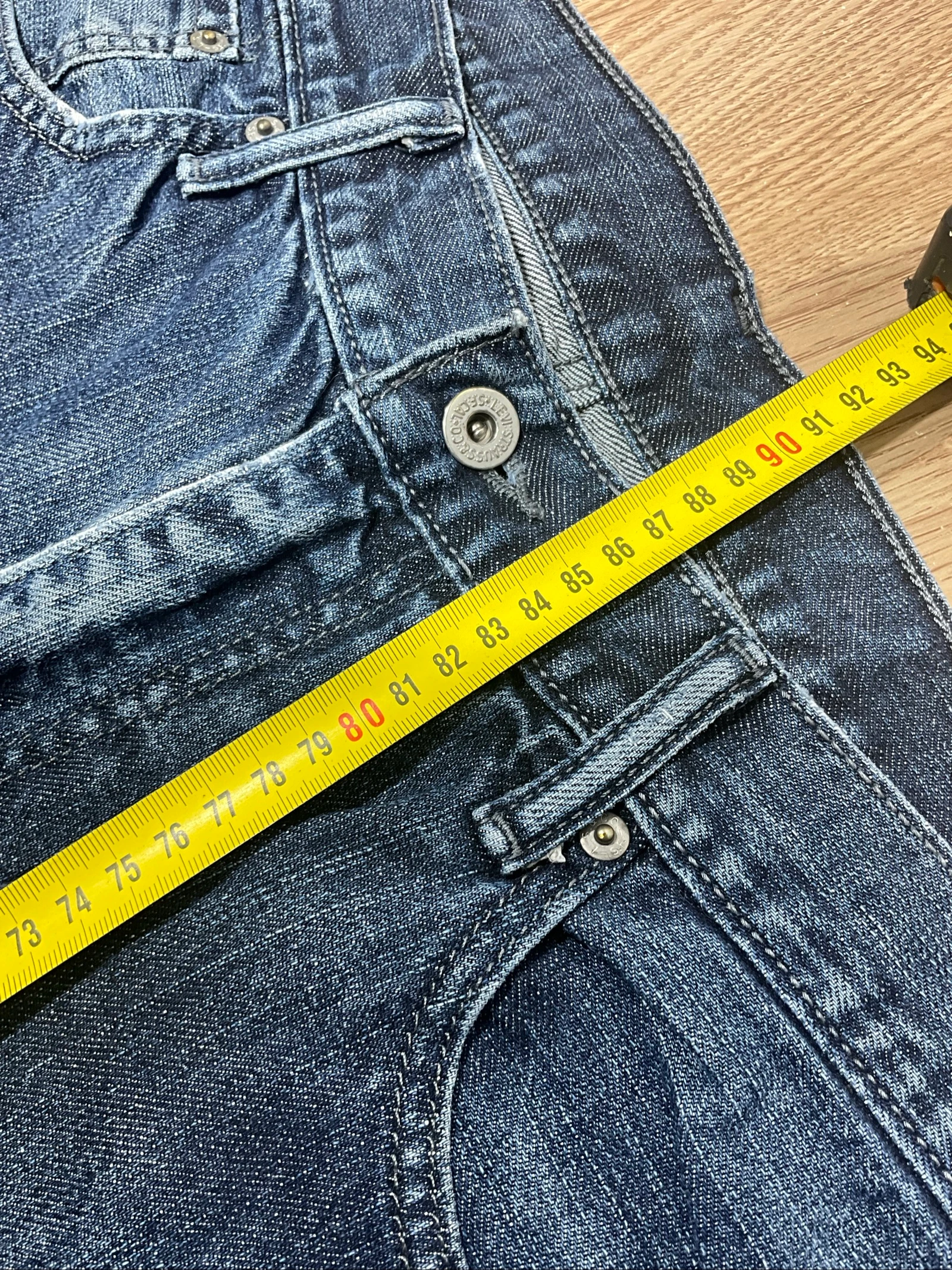 Jeans Levi's 506 Straight W40 L32, Denim Vintage Azul lvh 183 – photo 6